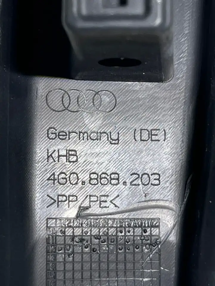 Audi A6 C7 (2011 - 2014) 4G0868203 Прочие детали панели — фото 5