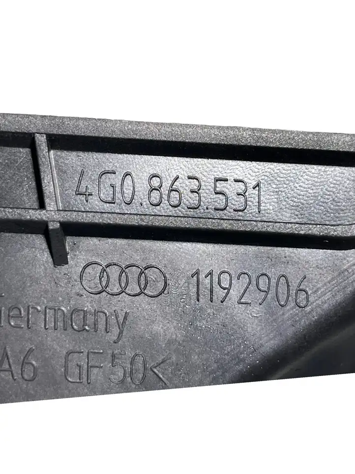 Audi A6 C7 (2011 - 2014) 4G0863531 Другая деталь консоли (туннеля) — фото 6