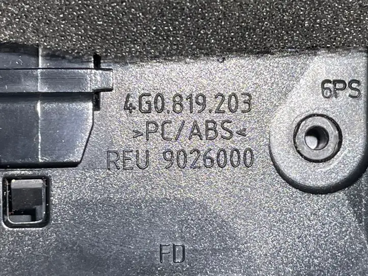 Audi A6 C7 (2011 - 2014) 4G0819203 Задний воздушный дефлектор — фото 7