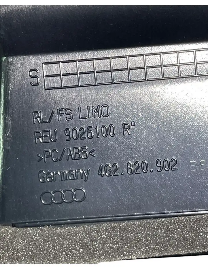 Audi A6 C7 (2011 - 2014) 4G2820902 Задний воздушный дефлектор — фото 7