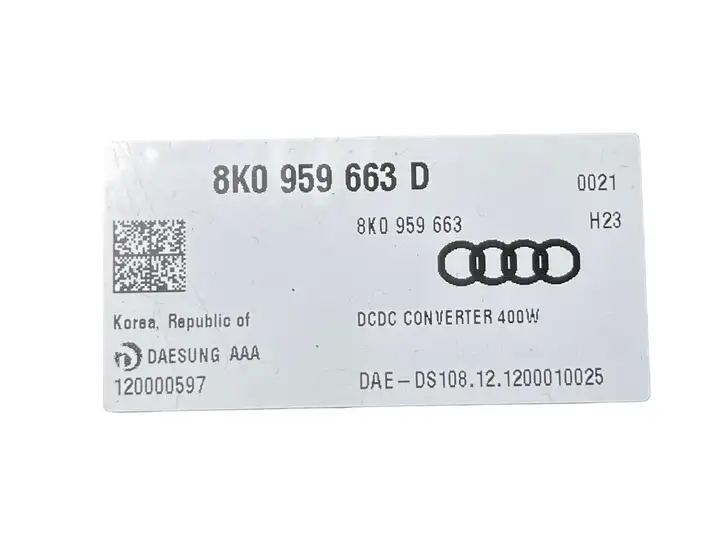Audi A6 C7 (2011 - 2014) 8K0959663D Прочие блоки управления — фото 7