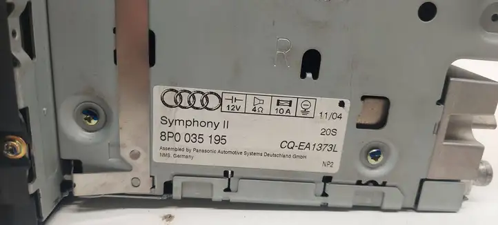 Audi A3/S3 8P (2003 - 2005) 8P0035195 Магнитола / мультимедийная система — фото 7