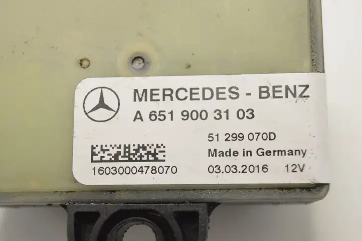 Mercedes-Benz Sprinter W906 (2006 - 2018) A6519003103 Реле накала свечей — фото 2