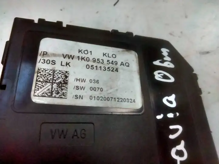 Skoda Octavia Mk2 (1Z) (2004 - 2013) 1K0953549AQ Контактное кольцо SRS — фото 3