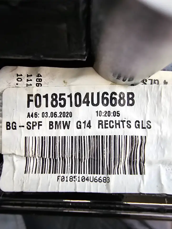 BMW M8 F91 F92 G14 G15 (2019 - ) F0185104U668B Боковое зеркало с электроприводом — фото 9