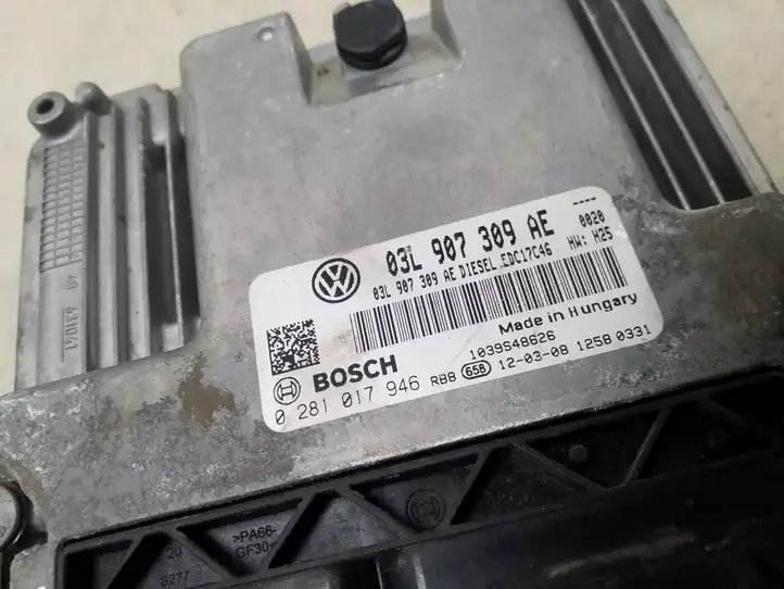 Volkswagen PASSAT B7 (2011 - 2014) 03L907309AE Блок управления двигателем (ЭБУ) — фото 3