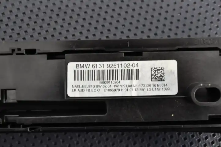 BMW 3 F30 F35 F31 (2012 - 2018) 61319261102 Блок кнопок на панели — фото 5