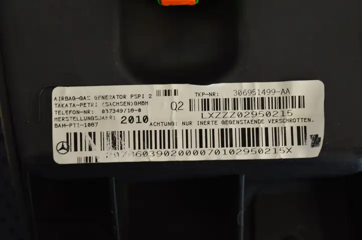 Mercedes-Benz E A207 (2010 - 2017) 2078603902 Подушка безопасности пассажира — фото 3