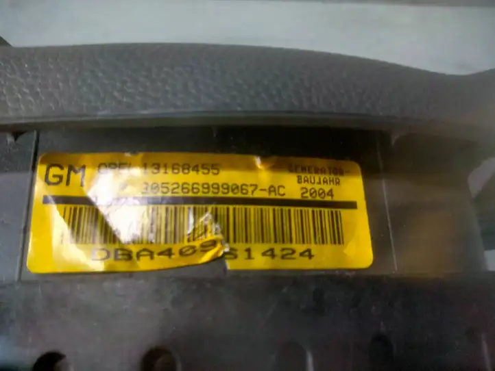 Opel Astra H (2004 - 2009) 13168455 Подушка безопасности руля — фото 4