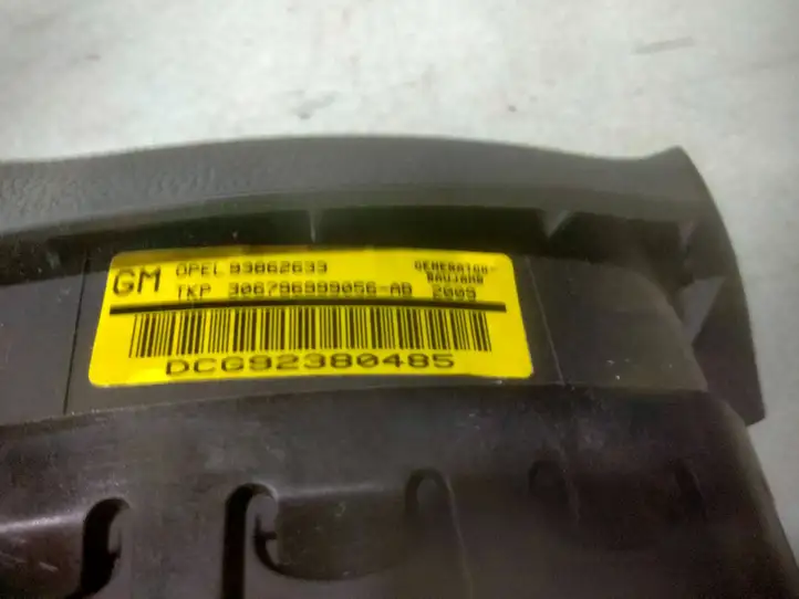 Opel Astra H (2004 - 2009) 938626933 Подушка безопасности руля — фото 4