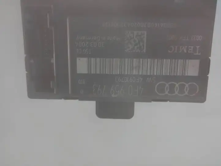 Audi A6 S6 C6 4F (2004 - 2008) 4F0959793 Блок управления дверью — фото 3
