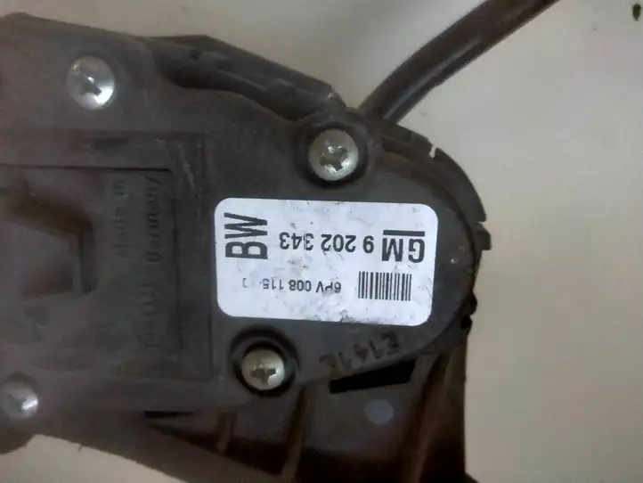 Opel Zafira B (2006 - 2008) 9202343 Педаль акселератора — фото 3