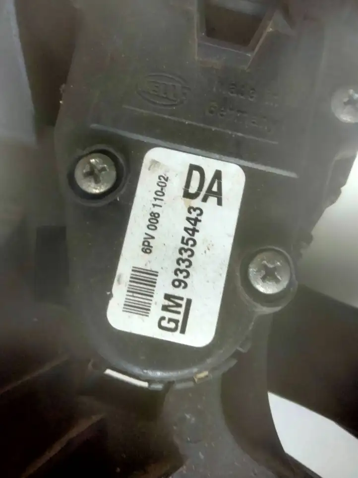 Opel Astra H (2004 - 2009) 93335443 Педаль акселератора — фото 3
