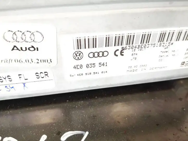 Audi A8 S8 D3 4E (2002 - 2005) 4e0035541 Магнитола / мультимедийная система — фото 3