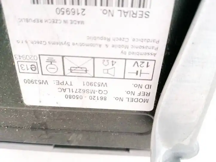 Toyota Avensis T250 (2003 - 2006) 8612005080 Магнитола / мультимедийная система — фото 3