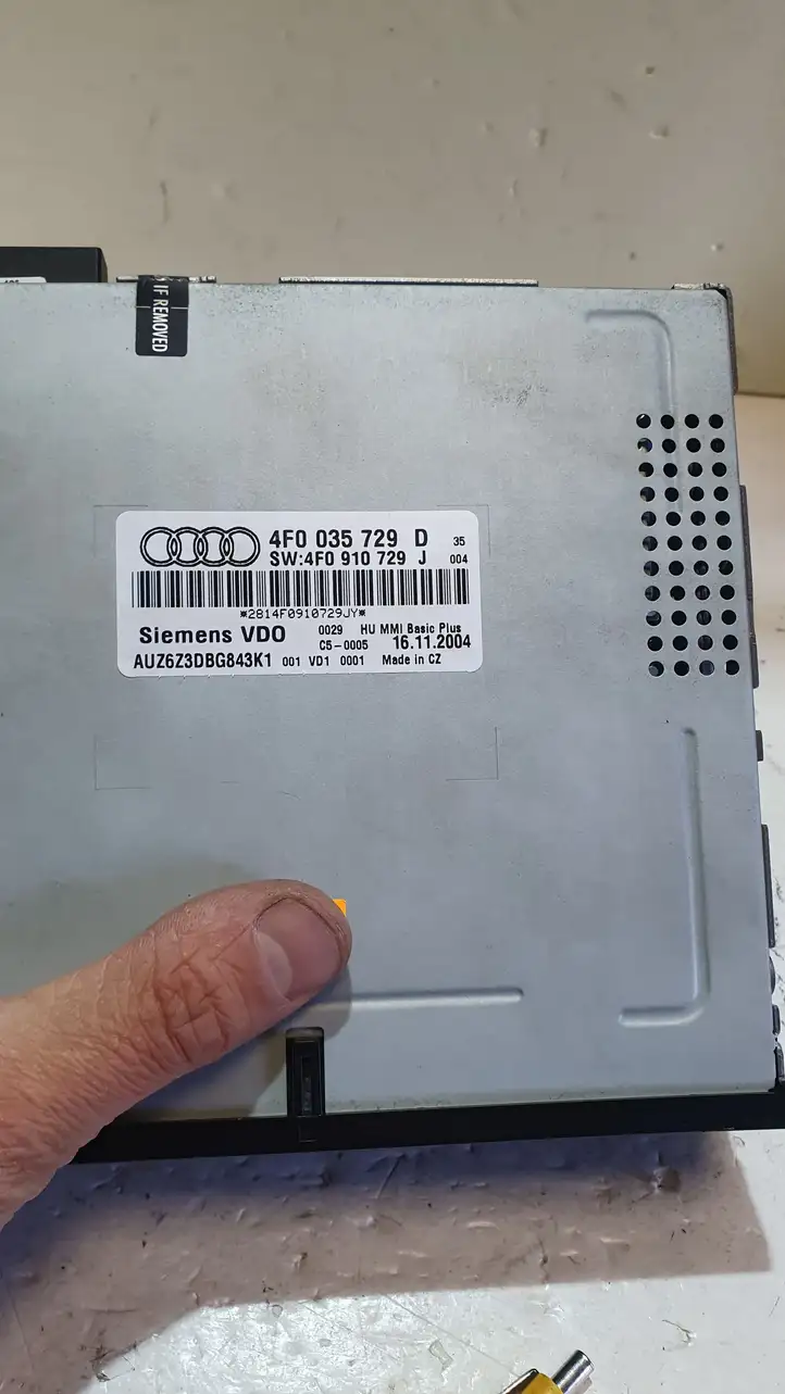 Audi A6 S6 C6 4F (2004 - 2008) 4F0035729D Магнитола / мультимедийная система — фото 5