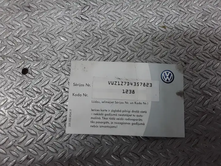 Volkswagen Touareg I (2002 - 2010) 7L6035191N Магнитола / мультимедийная система — фото 6