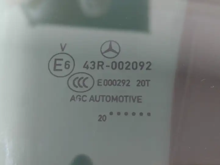 Mercedes-Benz EQC (2018 - ) A2937350400 Стекло задней двери — фото 4