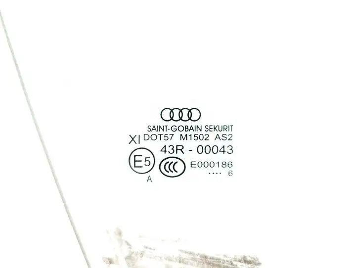 Audi A6 C7 (2014 - 2018) 43R00043 Стекло передней двери — фото 2