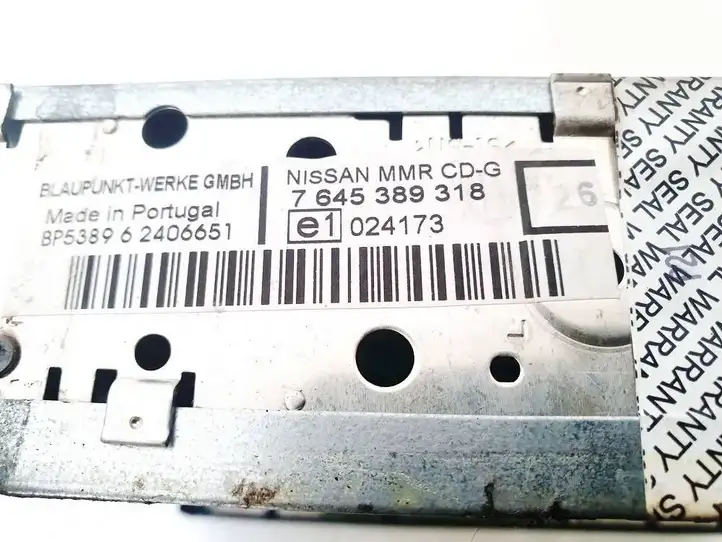 Nissan Note (E11) (2006 - 2014) 7645389318 Магнитола / мультимедийная система — фото 3