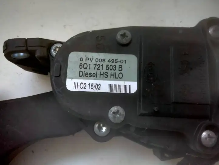 Seat Ibiza III (6L) (2002 - 2008) 6Q1721503B Педаль акселератора — фото 3