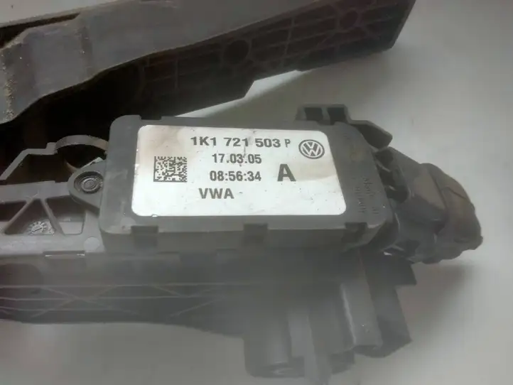 Volkswagen Touran I (2003 - 2010) 1K1721503P Педаль акселератора — фото 3