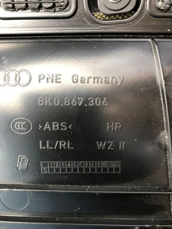 Audi A4 S4 B8 8K (2007 - 2011) 8K0867306 Обшивка задней двери — фото 3