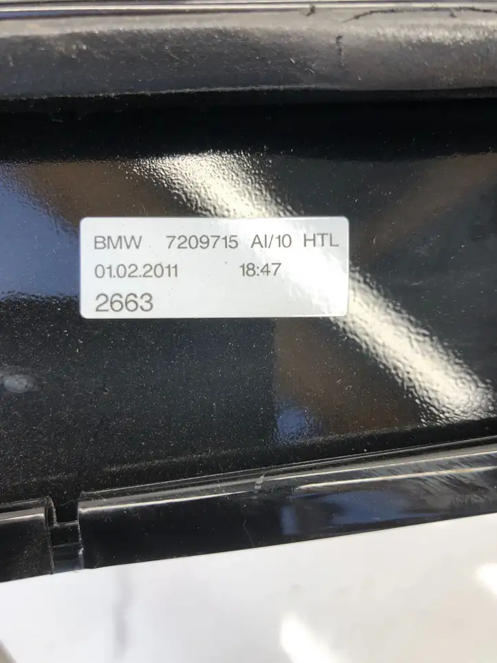 BMW 5 F10 F11 (2009 - 2016) 7209715 Накладка стекла двери — фото 4