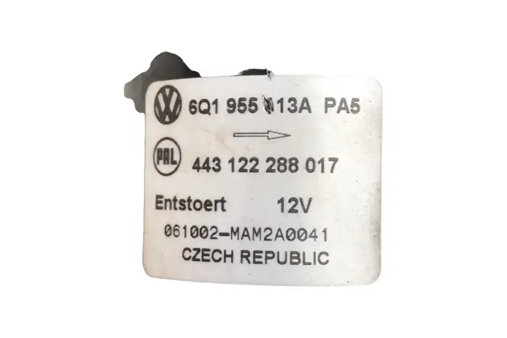 Volkswagen Polo (2005 - 2009) 6Q1955113A Двигатель стеклоочистителя заднего стекла — фото 5