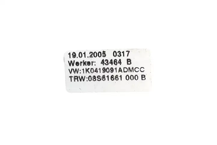 Volkswagen Golf Plus (2004 - 2008) 1K0419091A Руль — фото 2