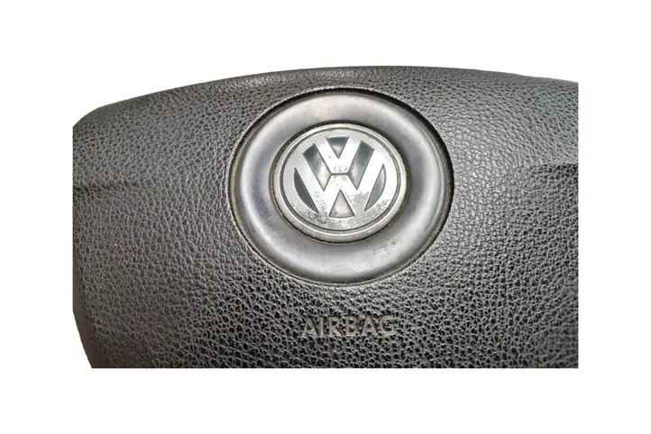 Volkswagen Transporter - Caravelle T5 (2003 - 2009) 7H0880201AA Подушка безопасности руля — фото 2