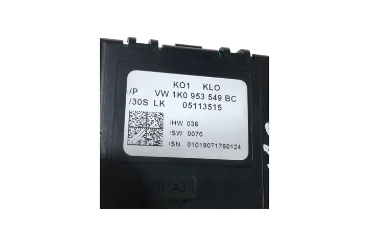 Volkswagen Golf V (2003 - 2009) 1K0953549BC Датчик угла поворота руля — фото 5