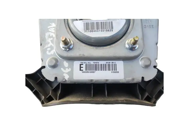 Toyota Avensis T250 (2003 - 2006) 4513005112 Подушка безопасности руля — фото 4