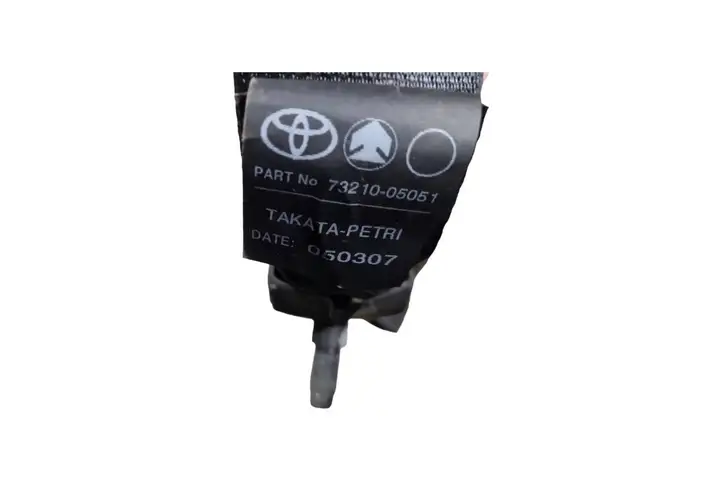 Toyota Avensis T250 (2006 - 2009) 7321005051 Передний ремень безопасности — фото 5