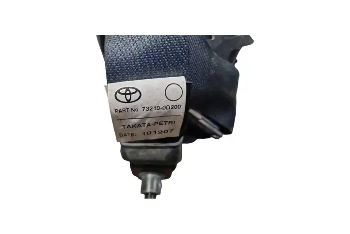 Toyota Yaris (2005 - 2009) 732100D200 Передний ремень безопасности — фото 5