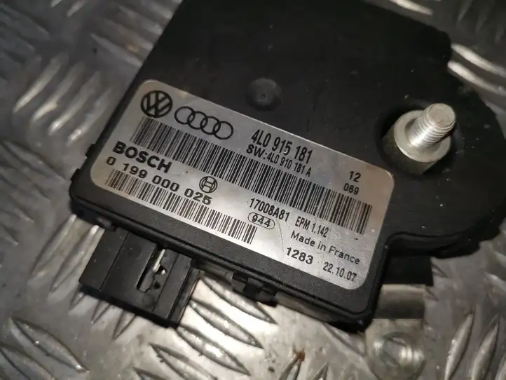 Audi Q7 4L (2005 - 2009) 4L0915181 Блок управления аккумулятором — фото 2