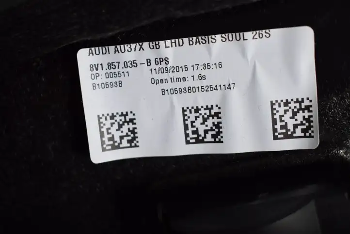 Audi A3/S3 8V (2012 - 2016) 8V1857035B Вещевой ящик — фото 4