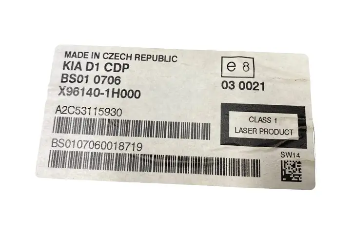 Kia Ceed (2006 - 2010) X961401H000 Магнитола / мультимедийная система — фото 8