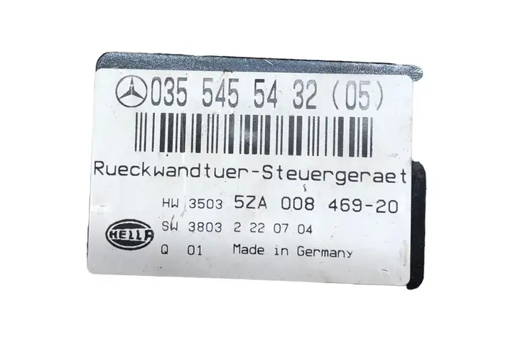 Mercedes-Benz E W211 (2002 - 2009) 0355455432 Блок управления крышкой багажника — фото 6