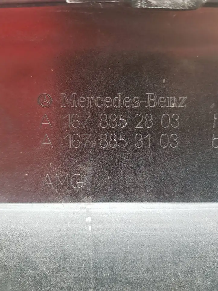 Mercedes-Benz GLE W167 (2019 - ) A1678853103 Нижняя часть переднего бампера — фото 3