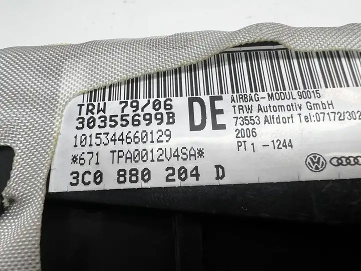 Volkswagen PASSAT B6 (2005 - 2010) 3C0880204D Подушка безопасности пассажира — фото 5