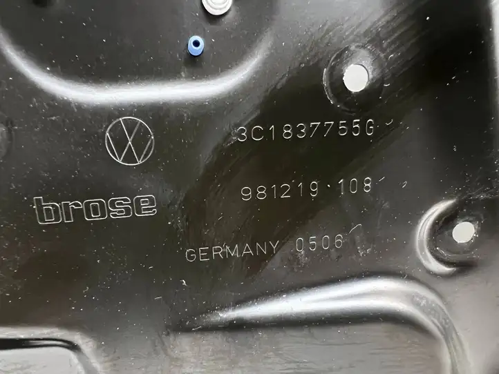 Volkswagen PASSAT B6 (2005 - 2010) 3C1837755G Электростеклоподъемник передний (комплект) — фото 8