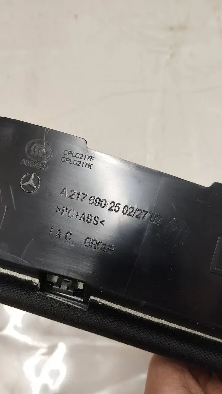 Mercedes-Benz S C217 (2015 - 2020) A2176902502 Верхняя обшивка стойки D — фото 5