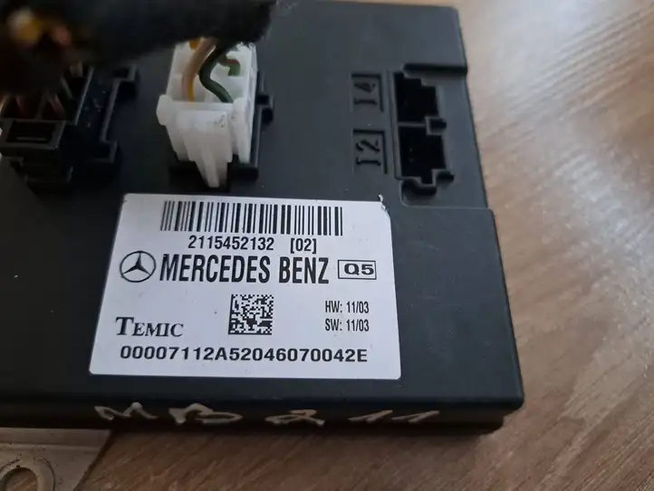 Mercedes-Benz E W211 (2002 - 2009) 2115452132 Модуль комфорта — фото 3