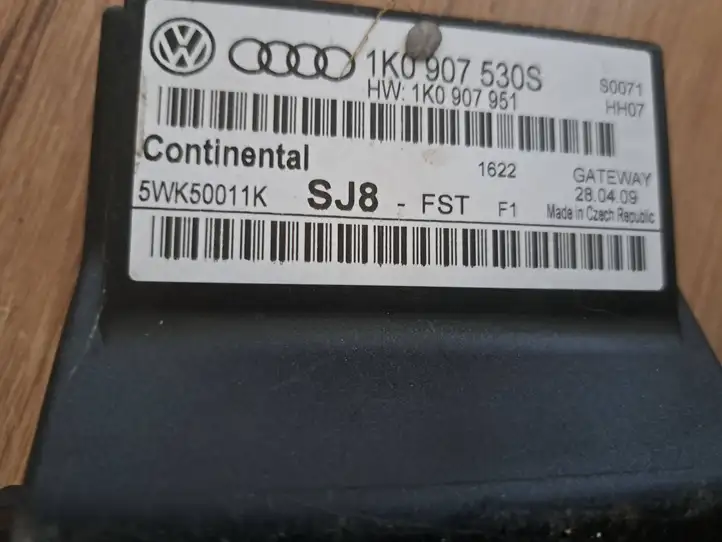 Volkswagen Touran I (2003 - 2010) 1K0907530S Модуль Gateway — фото 3