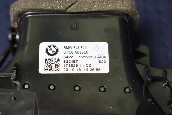BMW X1 F48 F49 (2015 - 2022) 9292740 Воздушная решетка панели — фото 5
