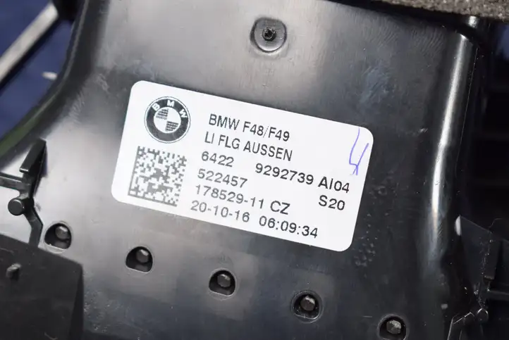 BMW X1 F48 F49 (2015 - 2022) 9292741 Воздушная решетка панели — фото 4