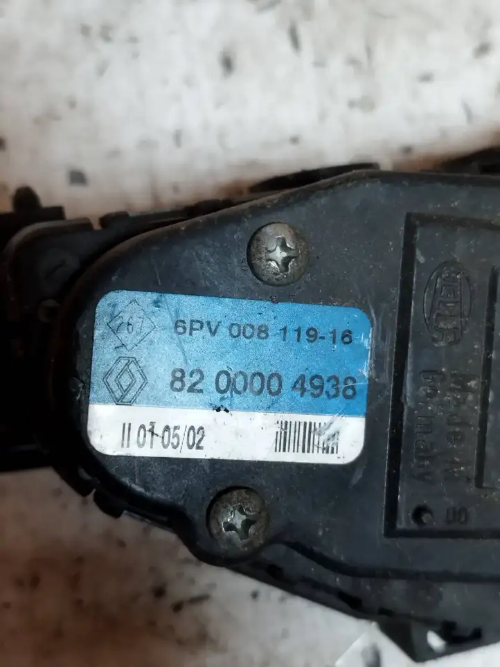 Renault Vel Satis (2002 - 2005) 8200004938 Педаль акселератора — фото 2