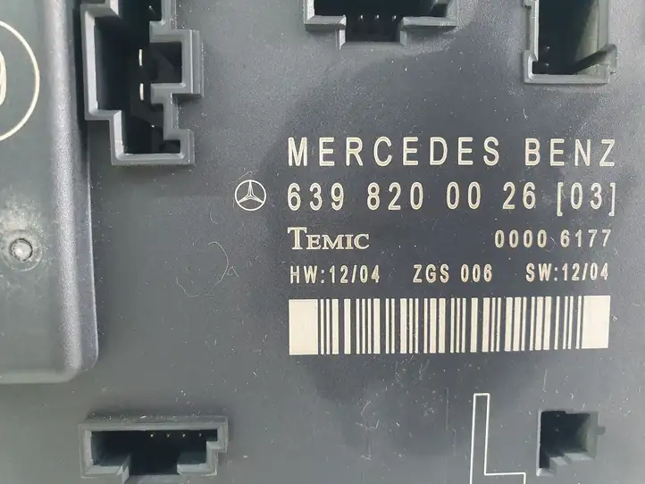 Mercedes-Benz Vito Viano W639 (2003 - 2010) 6398200026 Блок управления дверью — фото 5