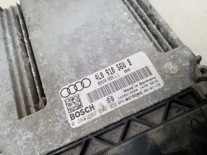 Audi Q7 4L (2005 - 2009) 4L0910560B Блок управления двигателем (ЭБУ) — фото 3